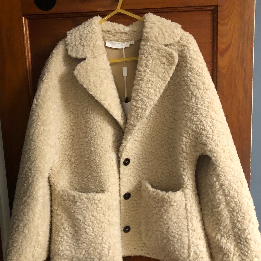 Astr the Label faux fur coat